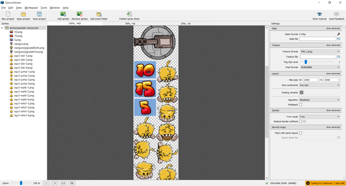 TexturePacker - Create Sprite Sheets for your game!