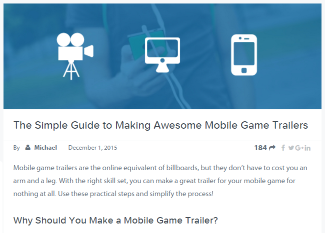 game trailer tips screen capture