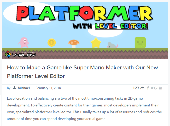 super mario level editor blog