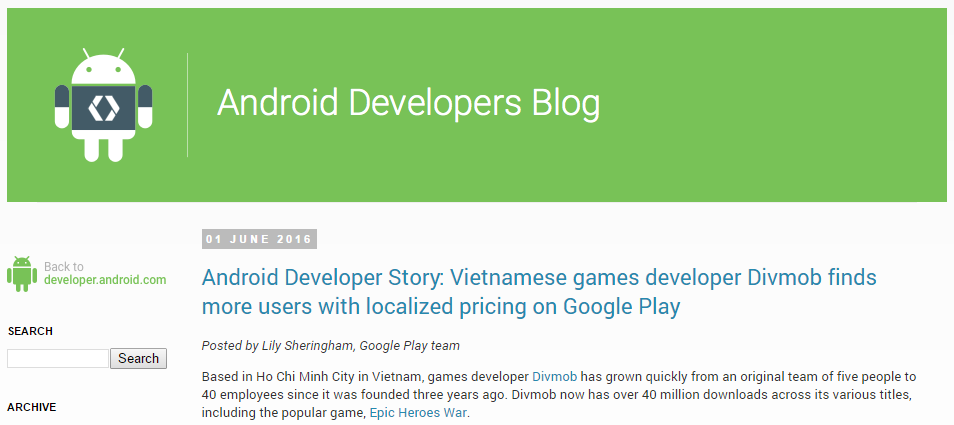 Android Developers Blog: Grow your indie game with Google Play