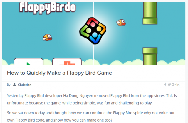 Flappy Bird — #1 for Both iPhone and Android — Has Been Removed from All  App Stores by Its Creator