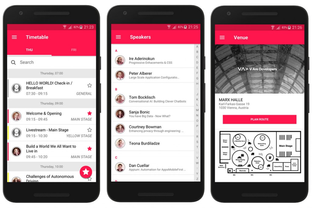 WeAreDevelopers Conference App - Live & Open Source!