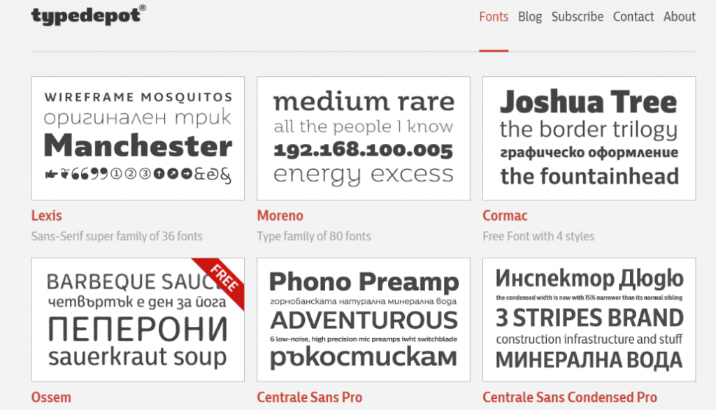 typeface font google translate app