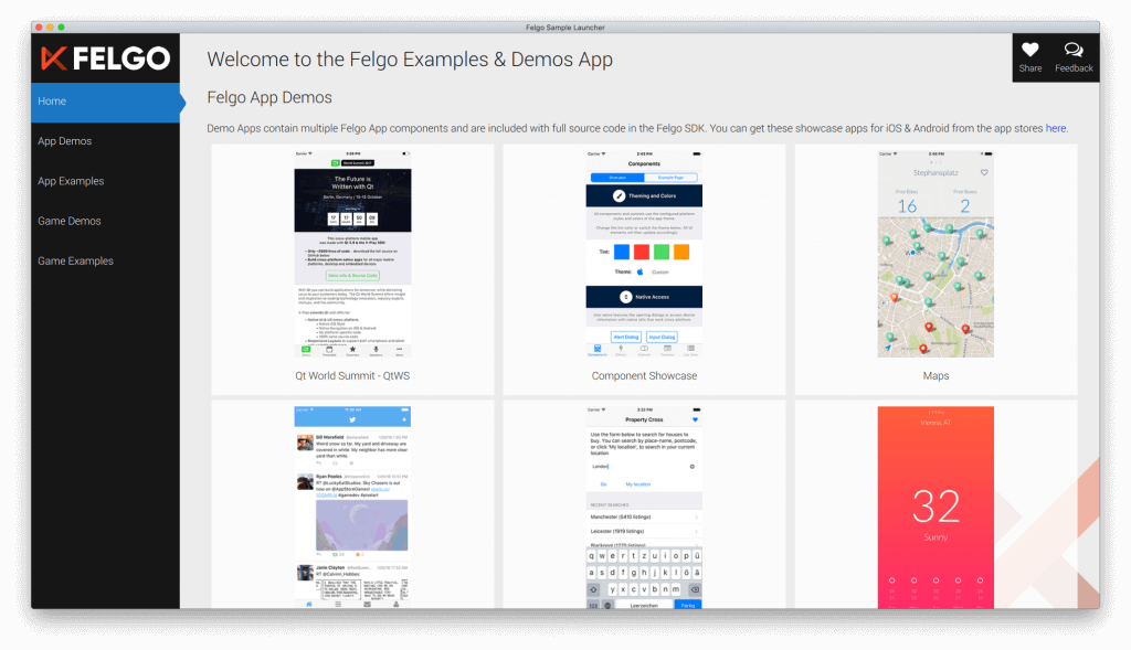 felgo-sample-launcher-qt-tutorials